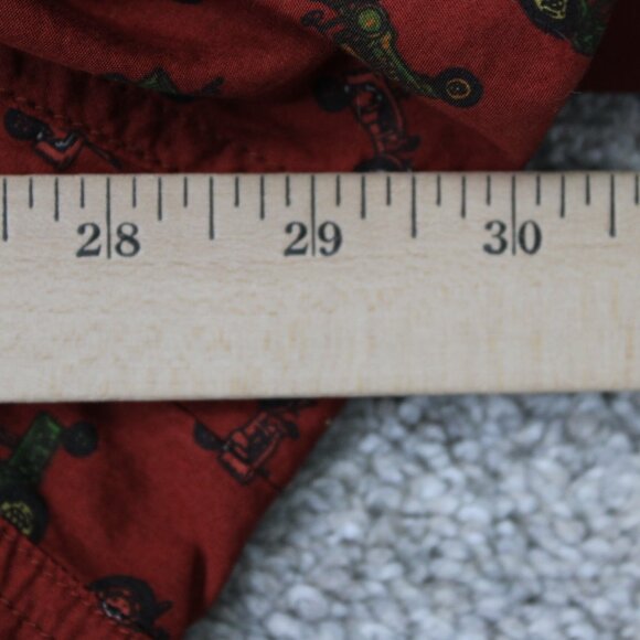 Duluth AOP Shirt Mens XL Orange BBQ Relaxed Fit Tractor All Over Print Untucked - Picture 12 of 14